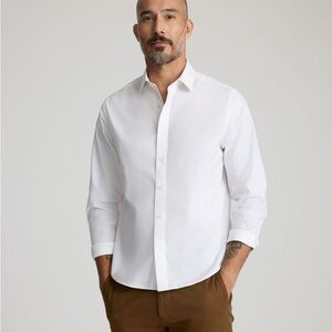 UNTUCKit Men's Russian River Classic White Dress Shirt SOLDOUT